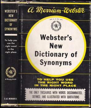 Webster's New Dictionary of Synonyms