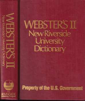 Webster's New Riverside University Dictionary