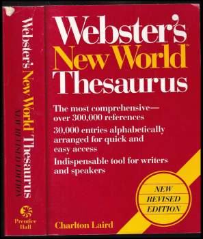 Webster's New World Thesaurus