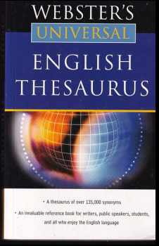 Webster´s Universal Desk Ref Set 3. (Spelling, Grammar&Usage, Thesaurus, Dictionary