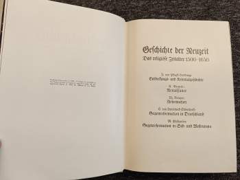 Julius von Pflugk-Harttung: Weltgeschichte - Die Entwicklung der Menschheit in Staat und Gesellschaft, in Kultur und Geistesleben - Band 4 - Geschichte der Neuzeit - Das religiöse Zeitalter 1500-1650
