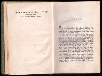 Zane Grey: Western Union