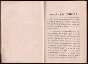 P. Lakshmi Narasu: What is Buddhism