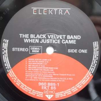 The Black Velvet Band: When Justice Came
