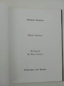 Helmut Newton: White Women
