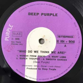 Deep Purple: Who Do We Think We Are
