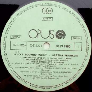 Aretha Franklin: Who's Zoomin' Who?