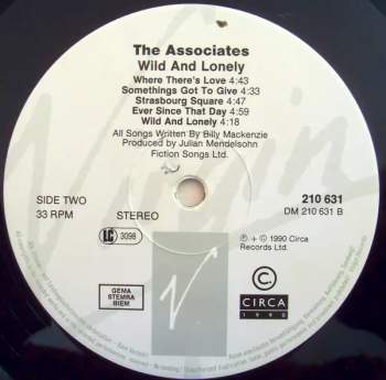 The Associates: Wild And Lonely