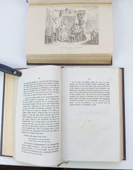 Georg Christoph Lichtenberg: William Hogarth's Zeichnungen - Nach den Originalen in Stahl gestochen - Erste + Zweite Abtheilung