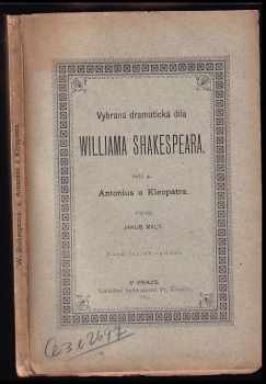 William Shakespeare: Williama Shakespeara Antonius a Kleopatra