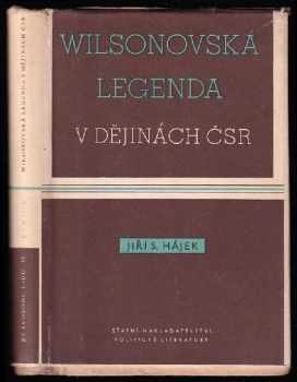 Wilsonovská legenda v dějinách ČSR