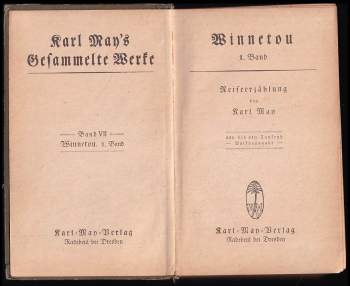 Karl May: Winnetou - Reiseerzählung  I.