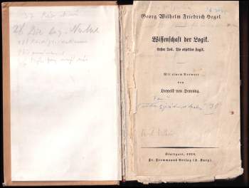 Georg Wilhelm Friedrich Hegel: Wissenschaft der Logik, Sämtliche Werke, Fünfter Band