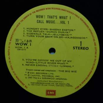 Various: Wow! That's What I Call Music...(Vol.1)