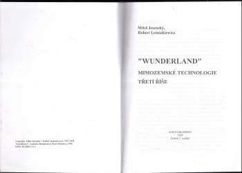 Miloš Jesenský: "Wunderland"