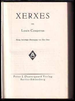 Louis Couperus: Xerxes