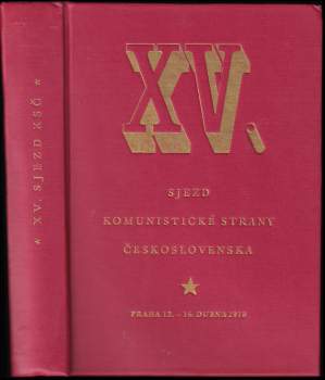 XV. sjezd Komunistické strany Československa