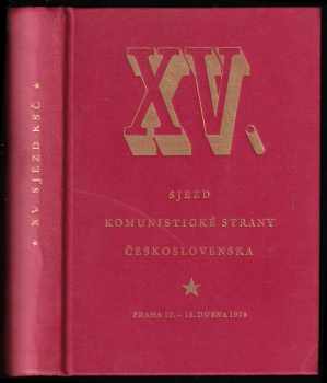 XV. sjezd Komunistické strany Československa