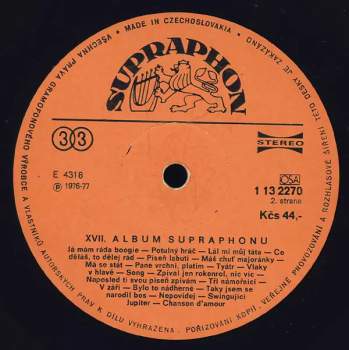 Various: XVII. Album Supraphonu