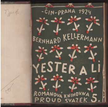 Bernhard Kellermann: Yester a Li : historie touhy