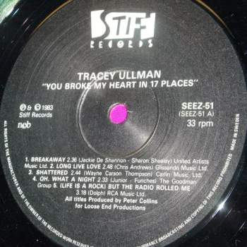 Tracey Ullman: You Broke My Heart In 17 Places