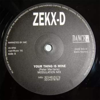 Zekx-D: Your Thing Is Mine