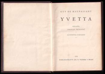 Guy de Maupassant: Yvetta