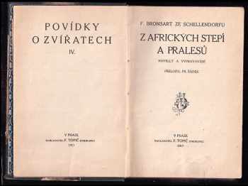 Fritz von Bronsart: Z afrických stepí a pralesů