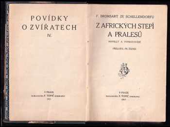 Fritz von Bronsart: Z afrických stepí a pralesů : novelly a vypravování