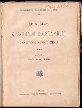 Karl May: Z Bagdádu do Stambulu