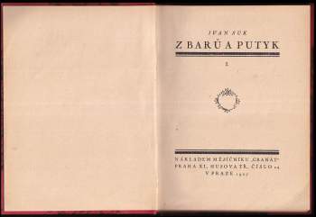 Ivan Suk: Z barů a putyk I.