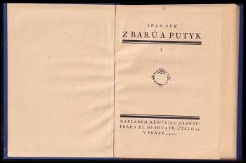 Ivan Suk: Z barů a putyk