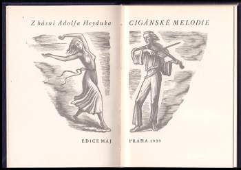 Adolf Heyduk: Z básní Adolfa Heyduka: Cigánské melodie
