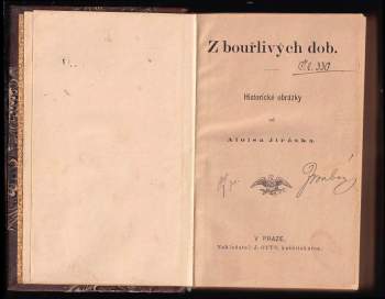 Alois Jirásek: Z bouřlivých dob