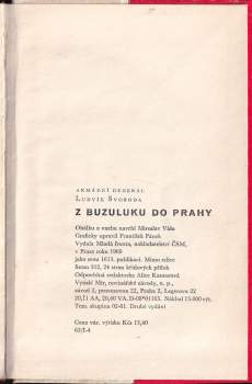 Ludvík Svoboda: Z Buzuluku do Prahy
