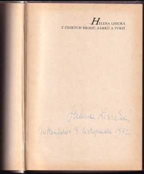 Helena Lisická: Z českých hradů, zámků a tvrzí