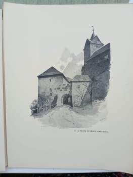 V. J. K Boušek: Z českých hradů, zámkův a krajin