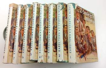 Karel Tůma: Z českých mlýnů - Díl 1 - 8 - KOMPLET - SBĚRATELSKÝ KUS