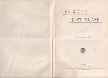 Enrique Stanko Vráz: Z cest E. St. Vráze