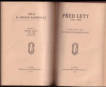 Božena Viková-Kunětická: Z cest