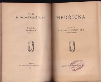 Božena Viková-Kunětická: Z cest