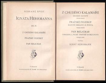 Ignát Herrmann: Z chudého kalamáře