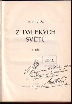 Enrique Stanko Vráz: Z dalekých světů