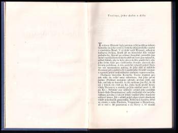 Publius Cornelius Tacitus: Z dějin císařského Říma