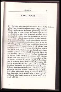 Publius Cornelius Tacitus: Z dějin císařského Říma
