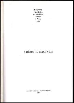 Z dějin hutnictví 26