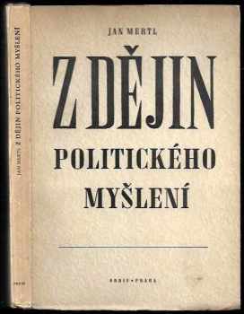 Z dějin politického myšlení