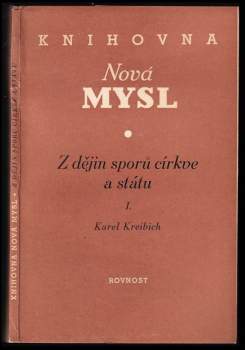 Z dějin sporů církve a státu