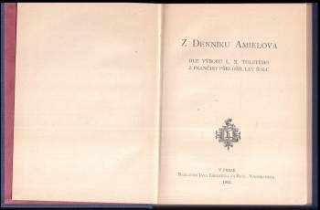 Henri-Frédéric Amiel: Z deníku Amielova