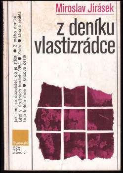 Miroslav Jirásek: Z deníku vlastizrádce